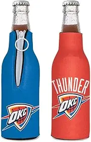WinCraft NBA Oklahoma City Thunder Bottle Cooler, Team Colors, One Size
