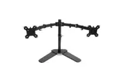 13"-27" Dual Screen Monitor Stand TV Bracket Computer Display Desk Mount Holder
