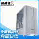 視博通【SW300 M】玻璃透側 M-ATX 電腦機殼《白》(顯卡長35/CPU高16.6)