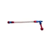 Aeroflow Carburettor Inlet Rail Kit -6AN suit Holley Dual Fuel Line Blue/Red