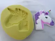 Unicorn Silicone Push Mold A992 Cake Chocolate Resin Clay Edible Decor