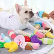 Sound Dog Stuffed Plush Durable dog Pets Play Chew Toys Cat Puppy Squeaker Toys