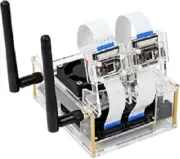 Yahboom NVIDIA Jetson Nano Board Acrylic Protective Case Compatible w/ A02/B01