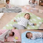 日本 純棉可拆洗外罩 幼稚園午睡床墊/兒童睡墊/嬰兒床墊睡袋遊戲墊70*120CM 雲朵二色