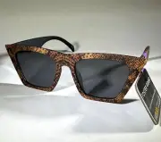 Foster Grant MaxBlock Snake Skin Roz Sunglasses 100% UVA-UVB Protection NEW