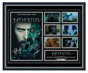 MORBIUS MARVEL JARED LETO SIGNED LIMITED EDITION FRAMED MEMORABILIA