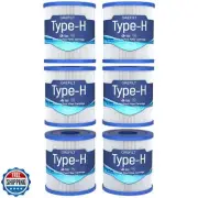 Grefilt Type H Pool Filter Cartridge, Suitable for Intex 330 GPH Filter Pump