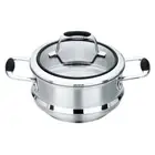 100% Genuine! SCANPAN Coppernox Universal Multi Steamer Insert w/ Lid! RRP $185!