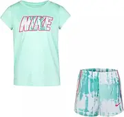 [Nike] Toddler Girls' Tee & Sprinter Short 2 Piece Set