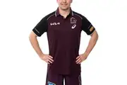NRL 2025 Training Polo - Brisbane Broncos - Adult - Mens