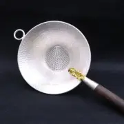 999 Fine Silver Tea Strainer Tea Set Accessories Tea Dispenser Filter Fair Cup