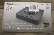 Sound Blaster X4 7.1 Surround Sound Card with SmartComms Kit and Optical In