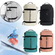 Ski Backpack Comfortable Weekender Bag Ski Boot Bag for Camping Yoga Fitness