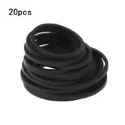 20pcs Mix Cassette Tape Machine Belts Square Rubber Belt 25-170mm for Recorders