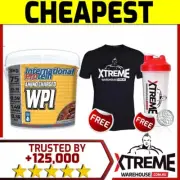 INTERNATIONAL PROTEIN AMINO CHARGED WPI 3kg CHOCOLATE // WHEY PROTEIN ISOLATE