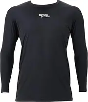 [Xanax] BUS762J Underwear Complete Undershirt 2, Low Neck, Long Sleeve, Junior, Black (90)