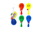 20 x Novelty Paddle Ball Kids Favours Toys Birthday Party Goodie Loot Bag Filler