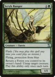 1x Scryb Ranger NM English Time Spiral Magic Green Faerie
