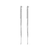 ANYCO Fashion Earrings Luxury Crystal Zircon Snake Bone Tassel Long Wedding Jewelry for Women