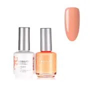 Lechat Nobility NBCS133 Sunburst - UV LED Gel & Nail Polish Lacquer Duo 15ml