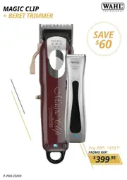 Wahl Magic Clipper & Beret Trimmer Combo