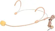 COMPUKAS Convenient Flexible Wired Headset Microphone for Speaking and Singing Durable Design for Teachers and Performers Lightweight Comfortable Earpiece Craftsmanship