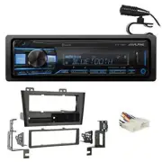 Alpine Digital Media Bluetooth Stereo Receiver + 99-8211 Dash Kit For 2000-2004