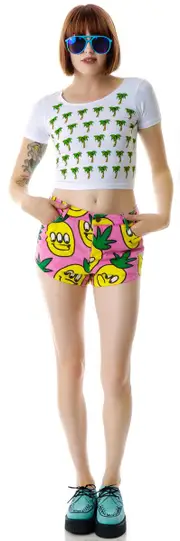 [Lazy Oaf] Pineapple Shorts