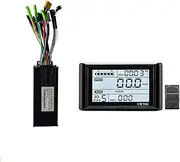 36V 48V 750W 1000W Three-Mode 12 Tubes Brushless 30A Controller Throttle Brake Set with LED SW900 Display E-Bike Parts