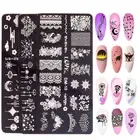 Nail Stamping Plates Printing Stencil Manicuring Art Stamp Templates Nail Too PS