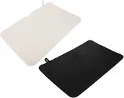 CRILSTYLEO 2pcs Water Resistant Felt Sauna Mat Thickened Heat Insulation Cushion for Spa Bath Soft Comfortable Seat Pad for Sauna Room Essential Accessories for Relaxation
