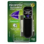 Nicorette Quickmist Sngl Spry 13.2Ml 150