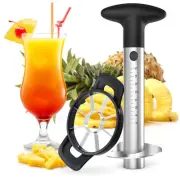 Pineapple Corer Cutter, Stainless Steel Fruit Pineapple Peeler Slicer [Upgrad...