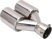 Exhaust Tips Universal Dual Exhaust Tip Professional For Replacement