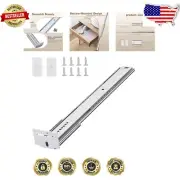 14-Inch Premium Center Mount Drawer Slides - 5+1 Pcs for Easy Installation