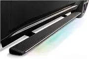 MOMOAU Auto Retractable Electric Running Boards Compatible with Toyota Grandia - 2-Pack Aluminum Alloy Side Steps with Multi-Color LED Lights, True Flush Mount