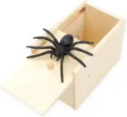 Cajas sorpresa de madera hechas a mano que se despliegan para asustar