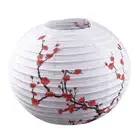 1x Floral Paper Lampshade Ceiling Light Pendant Lamp Shade Ball Lantern Acc Ty