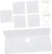 Loudspeaker Wall Rack Audio Bracket Acrylic Speaker Shelf Wall-Mounted Rack Space-Saving Speaker Holder