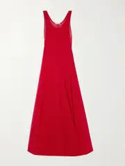 [PETER DO] PETER DO - Silk-blend Maxi Dress - Red - x small x small Red