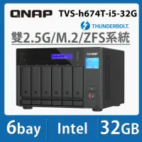 在飛比找momo購物網優惠-【QNAP 威聯通】搭希捷 4TB x2 ★ TVS-h67