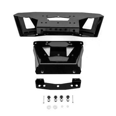 WEISEN Fits Polaris RZR XP 1000/XP 4 1000 (2024-2025) No Drill Winch Mount Plate