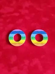 GT Wings BMX Die Cut Custom Doughnuts Multi Color