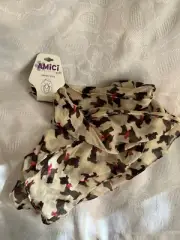 AMICI- MULTI COLOR SCOTTISH TERRIER INFINITY SCARF FOR GIRLS