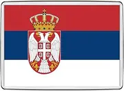 Pixly® Serbia Flag Fridge Magnet Large Jumbo Size Serbian Keepsake Country Souvenir Novelty Refrigerator Magnets Gift