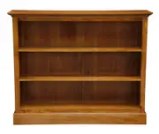 Tasmania Half Size Bookcase Wide (Light Pecan)