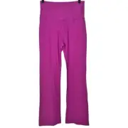 Beyond Yoga Practice High Waisted Bootcut Pant Magenta Size XL NWT