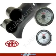 Pillar Pod for Toyota Landcruiser 09> SRS + Ext Temp + Oil Temp White Gauges