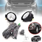 FOG LAMP SPOT LIGHT PAIR SET KIT FIT FOR ISUZU HOLDEN DMAX D-MAX 2016 17 18