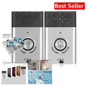 Compact Wireless Intercom Doorbell with High Sensitivity and Long Battery Life